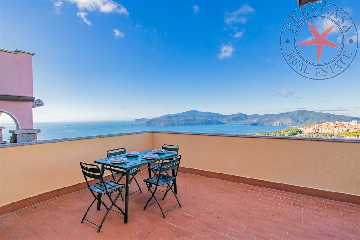 CAPOLIVERI - ELBA - APPARTAMENTO CON SUPERBA VISTA MARE