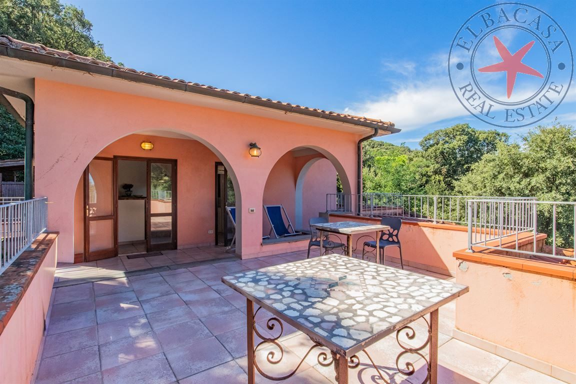 PROCCHIO - ELBA - VILLA INDIPENDENTE CON GIARDINO E VISTA MARE